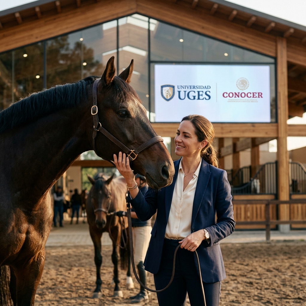 Liderazgo emocional con equinoterapia en Universidad UGES